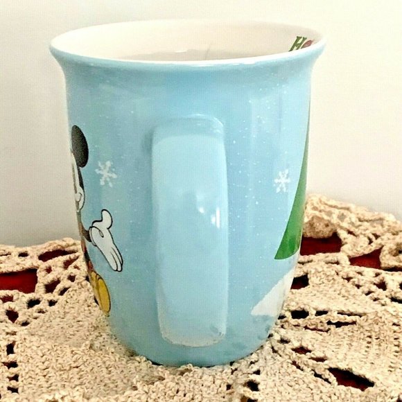 Disney Christmas Coffee Cup Mug Mickey Mouse Ho Ho Ho - Picture 3 of 7